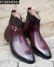 SPECTRA | Ox Blood Jodhpur Boots