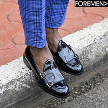 REMY | Patent Leather Monk Loafers