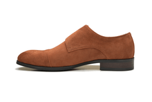 SIMONS | Tan Double Monk Strap