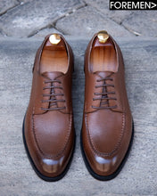 CAIRO | Dark Tan Leather Derbies