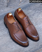 CAIRO | Dark Tan Leather Derbies