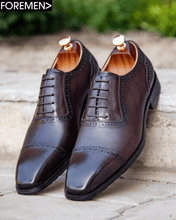 CULLINAN | Burgundy Oxfords