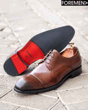 MONTE CARLO | Dark Tan Derbies