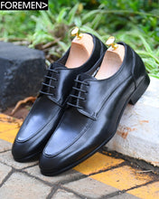 ALEXANDER | Black Leather Derbies